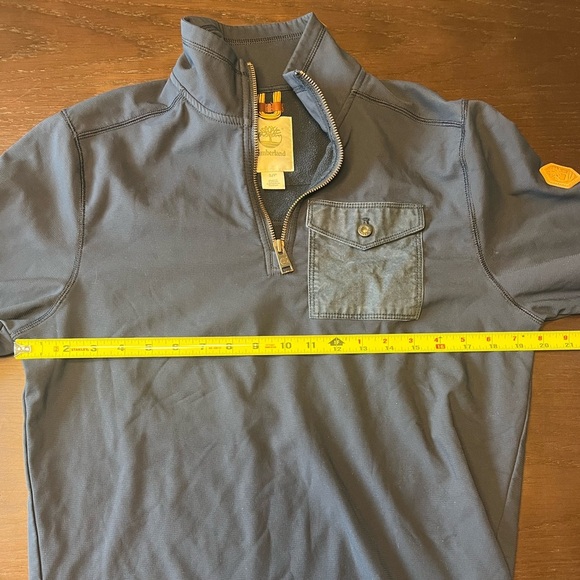 Timberland Mount Garfield soft shell pull over quarter zip men’s size small. - Picture 2 of 7
